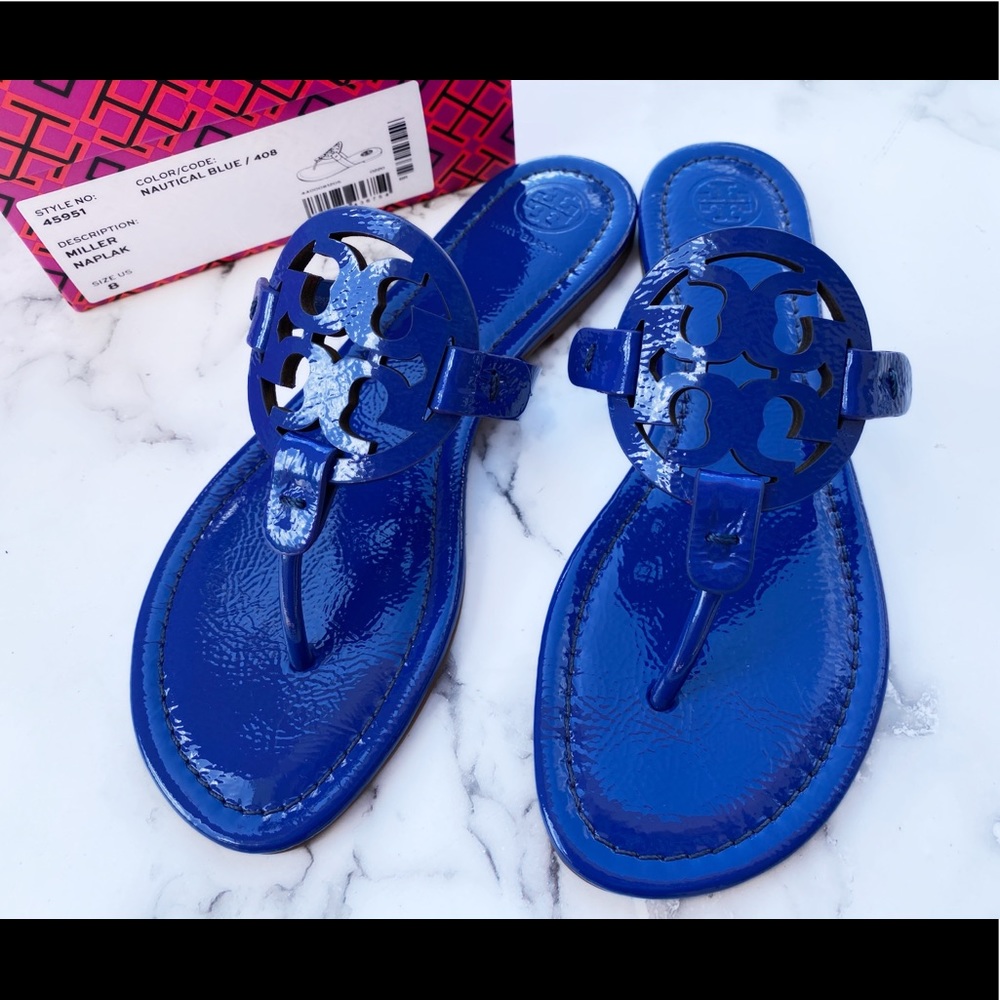 Brand New‼️Tory Burch Miller Sandals - Picture 1 of 8